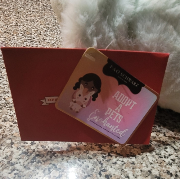 NWT 17" Green Plush Narwhal Whale Enchanted Adopt a Pet FAO Schwarz 3" Horn - Picture 4 of 4